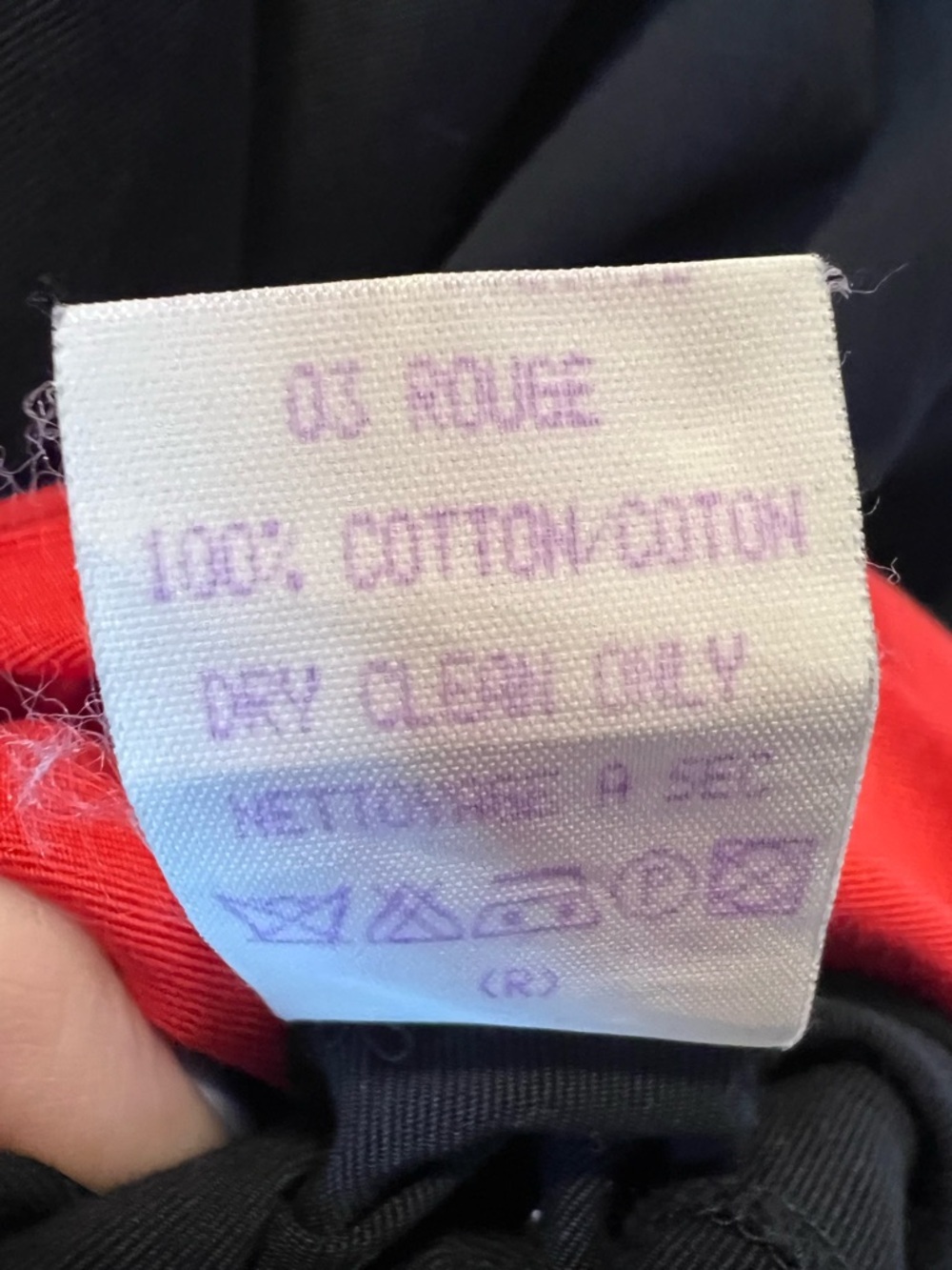 BALENCIAGA Cotton Colorblock Drawstring Dress Paris Made in France - Picture 6 of 7